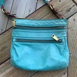 🌹FOSSIL LEATHER CROSSBODY BAG